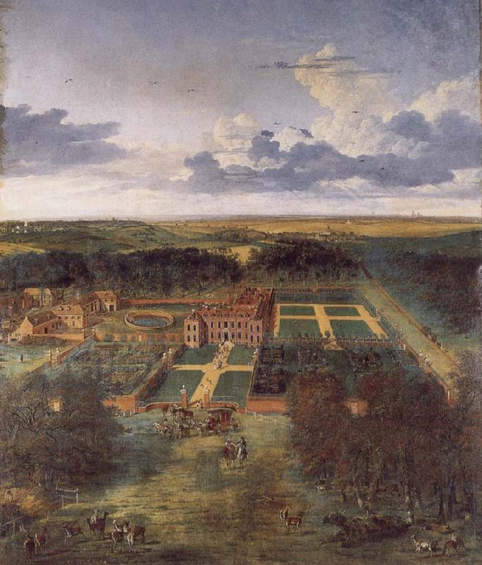 Jan Siberechts Cheveley Cambridgeshire oil painting image
